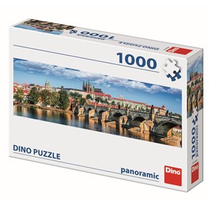 Dino (54538) - "Prague, Czech Republic" - 1000 brikker puslespil