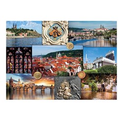 Dino (56112) - "Prague, Czech Republic" - 2000 brikker puslespil