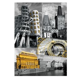 Dino (53242) - "Prague, Czech Republic" - 1000 brikker puslespil