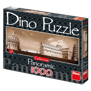 Dino (54527) - "Pisa, Italy" - 1000 brikker puslespil