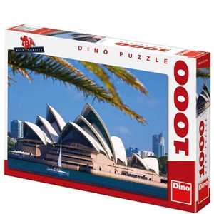Dino (53214) - "Sydney Opera House" - 1000 brikker puslespil