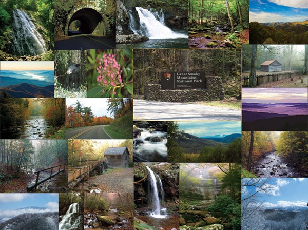 SunsOut (56380) - "The Great Smoky Mountains" - 1000 brikker puslespil