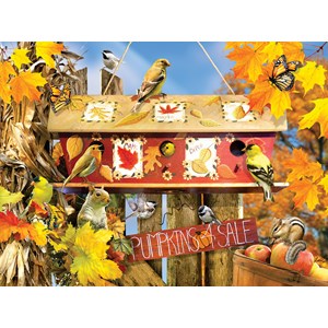 SunsOut (35004) - Lori Schory: "Fall Leaves" - 1000 brikker puslespil