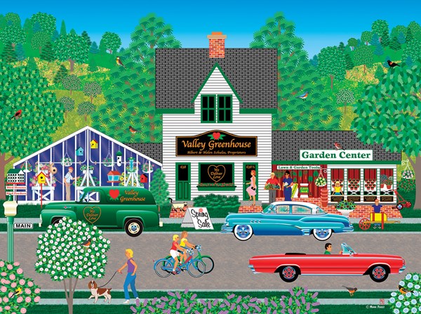 SunsOut (22631) - Mark Frost: "We Deliver Love" - 1000 brikker puslespil