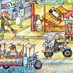 Pintoo (h2024) - Tom Parker: "Taipei City" - 2000 brikker puslespil