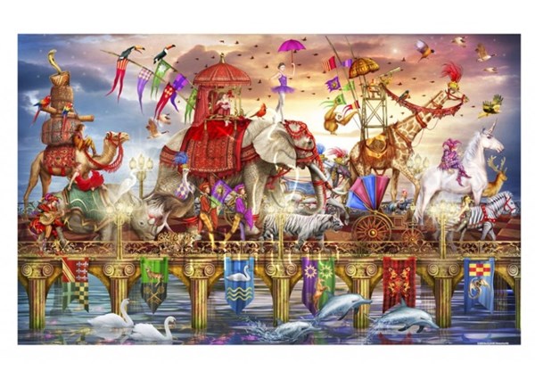 Pintoo (h1795) - "One-Way" - 1000 brikker puslespil