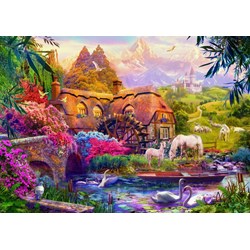 Bluebird Puzzle (70146) - Jan Patrik Krasny: "Old Mill" - 3000 brikker puslespil