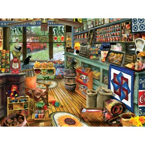 SunsOut (28926) - Tom Wood: "Shopping Day" - 1000 brikker puslespil