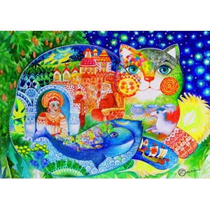 Bluebird Puzzle (70411) - Oxana Zaika: "Russian Tale" - 1500 brikker puslespil