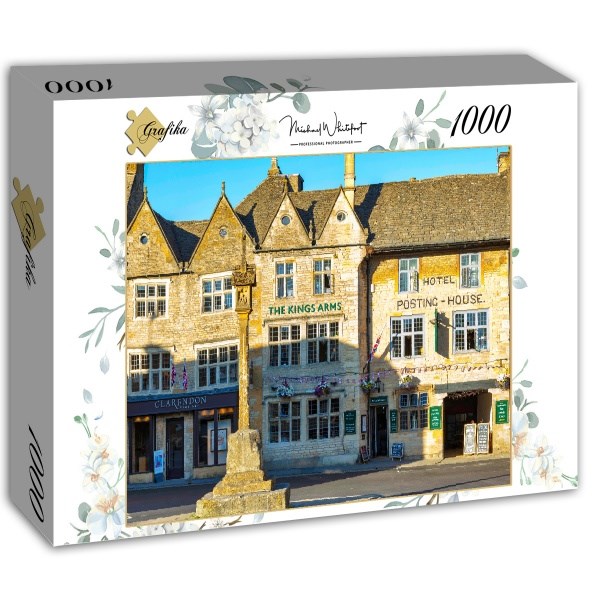 Grafika (02956) - "Stow-On-The-Wold in the Cotswolds" - 1000 brikker puslespil