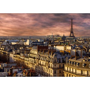 Bluebird Puzzle (70038) - "Paris, France" - 1000 brikker puslespil