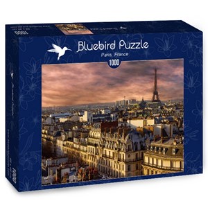 Bluebird Puzzle (70038) - "Paris, France" - 1000 brikker puslespil