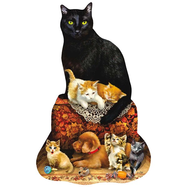 SunsOut (95048) - Lori Schory: "Family Ottoman" - 1000 brikker puslespil