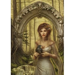 Grafika (t-00945) - Cris Ortega: "Gate of Destinies" - 1000 brikker puslespil