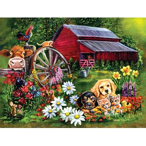 SunsOut (60410) - Eileen Herb-Witte: "Sweet Country" - 500 brikker puslespil
