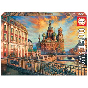 Educa (18501) - "Sankt Petersburg" - 1500 brikker puslespil