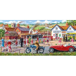 Gibsons (G4046) - Derek Roberts: "Railroad Crossing" - 636 brikker puslespil