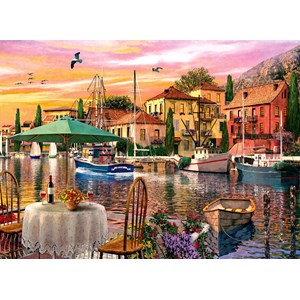 Anatolian (4905) - Dominic Davison: "Sunset Harbour" - 3000 brikker puslespil