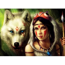 Anatolian (3600) - "Warrior Princess" - 500 brikker puslespil