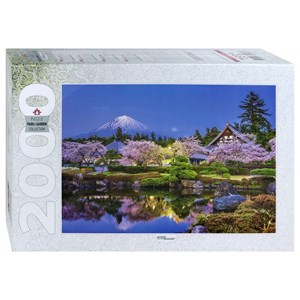 Step Puzzle (84038) - "Japan in Spring" - 2000 brikker puslespil