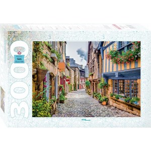 Step Puzzle (85016) - "Old Street in Italy" - 3000 brikker puslespil