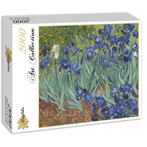 Grafika (00751) - Vincent van Gogh: "Vincent van Gogh, 1889" - 2000 brikker puslespil