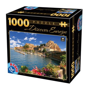 D-Toys (74881) - "Como, Italy" - 1000 brikker puslespil