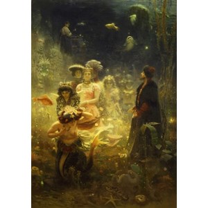 King International (73839) - Ilya Repin: "Sadko in the Underwater Kingdom, 1876" - 1000 brikker puslespil