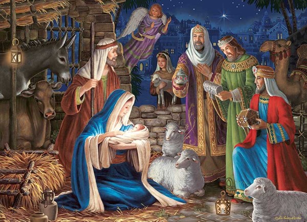 Cobble Hill (80248) - Liz Goodrick-Dillon: "Miracle in Bethlehem" - 1000 brikker puslespil