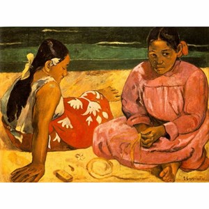 D-Toys (76465) - Paul Gauguin: "Tahitian Women on the Beach" - 1000 brikker puslespil