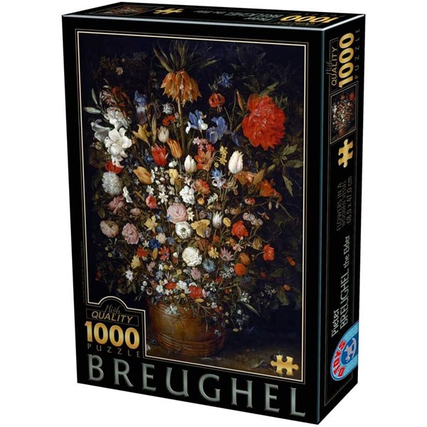 D-Toys (75840) - Pieter Brueghel the Elder: "Pieter Brueghel" - 1000 brikker puslespil