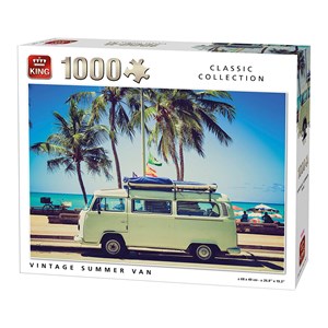 King International (05719) - "Vintage Summer Van" - 1000 brikker puslespil