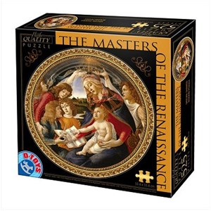 D-Toys (69788) - Sandro Botticelli: "Madonna del Magnifica" - 525 brikker puslespil