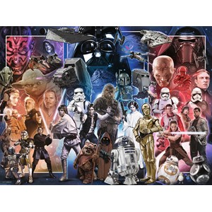 Ravensburger (16366) - "Star Wars 8" - 1500 brikker puslespil