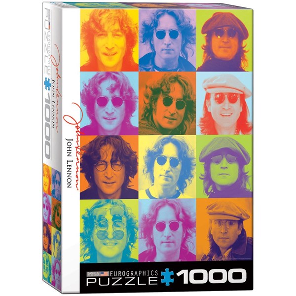 Eurographics (6000-0807) - "John Lennon Color Portraits" - 1000 brikker puslespil