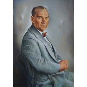 Anatolian (3592) - "Mustafa Kemal Atatürk" - 500 brikker puslespil