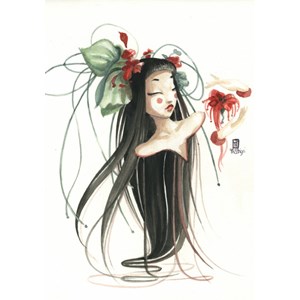 Grafika (01309) - Misstigri: "Aérienne" - 3900 brikker puslespil