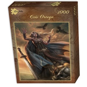 Grafika (01056) - Cris Ortega: "The Witch Queen" - 1000 brikker puslespil