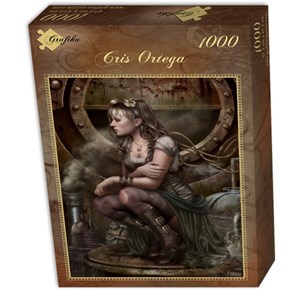 Grafika (01061) - Cris Ortega: "Inner Depths" - 1000 brikker puslespil