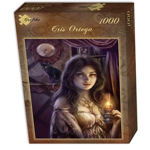 Grafika (01084) - Cris Ortega: "The Witching Hour" - 1000 brikker puslespil