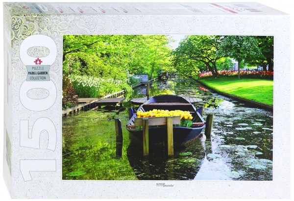 Step Puzzle (83062) - "Spring Park" - 1500 brikker puslespil