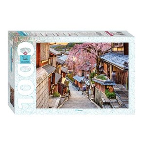 Step Puzzle (79146) - "Kyoto Street, Japan" - 1000 brikker puslespil