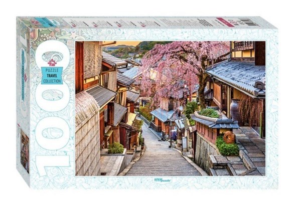 Step Puzzle (79146) - "Kyoto Street, Japan" - 1000 brikker puslespil