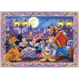 Ravensburger (16499) - "Disney, Mickey Mouse" - 1000 brikker puslespil