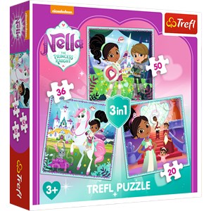 Trefl (34835) - "Nella" - 20 36 50 brikker puslespil