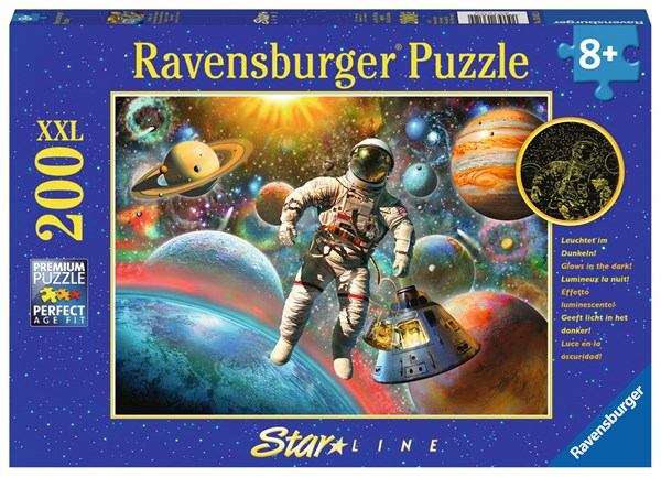 Ravensburger (13612) - "Space Trip" - 200 brikker puslespil