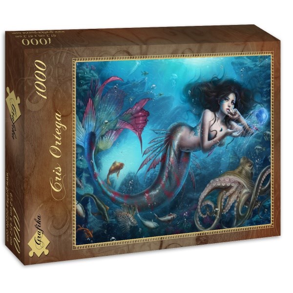 Grafika (01030) - Cris Ortega: "As Deep as my Song goes" - 1000 brikker puslespil