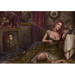 Grafika (01048) - Cris Ortega: "At the Threshold of Oblivion" - 1000 brikker puslespil