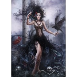 Grafika (00994) - Cris Ortega: "Shadowness" - 1000 brikker puslespil