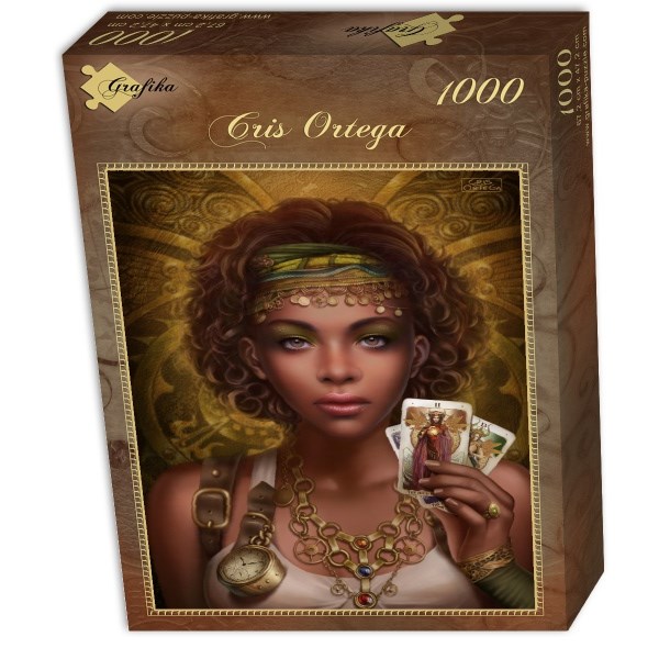 Grafika (01024) - "Let's see your Cards" - 1000 brikker puslespil